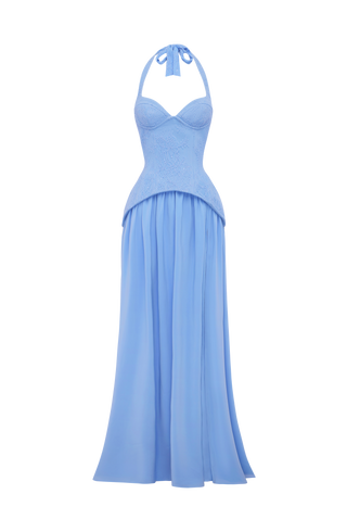 Almira Maxi Dress - Powder Blue