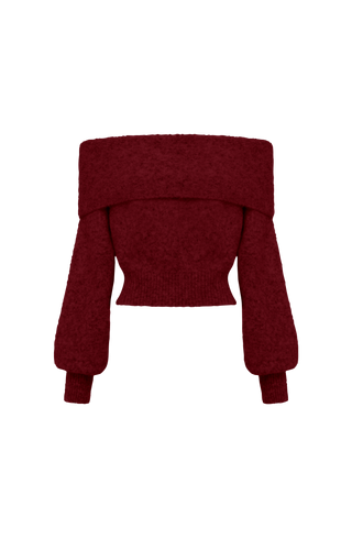 Andie Top - Burgundy