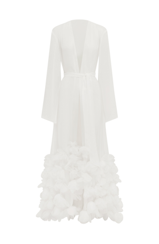 Anwen Dressing Gown - Ivory