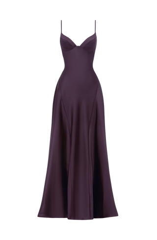 Asterin Maxi Dress - Plum