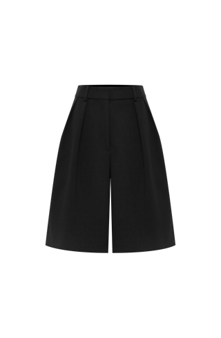 Ausra Bermuda Shorts - Black