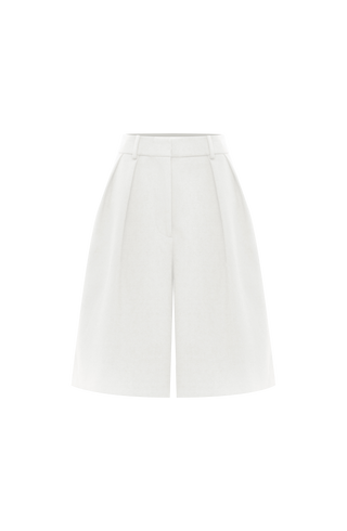 Ausra Bermuda Shorts - Ivory