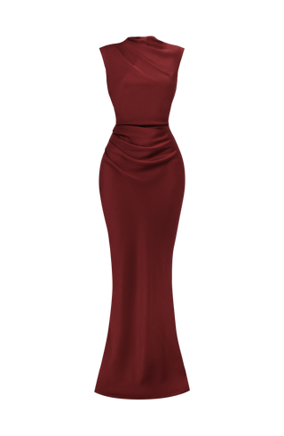 Avielle Maxi Dress - Deep Rust