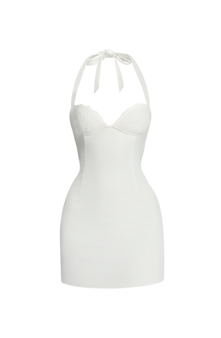Cassia Mini Dress - Ivory