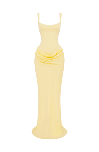 Cornelia Maxi Dress - Lemon
