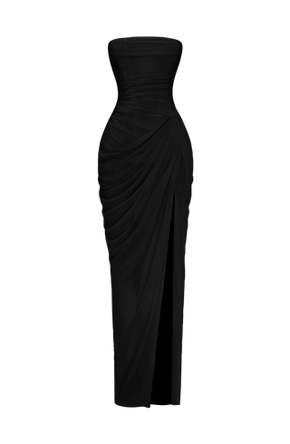 Cyra Maxi Dress - Black