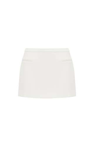 Edna Mini Skirt - Ivory