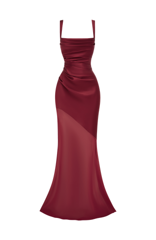 Eliza Gown - Burgundy