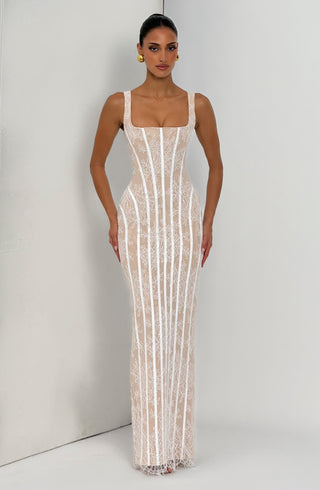 Polina Maxi Dress - Ivory