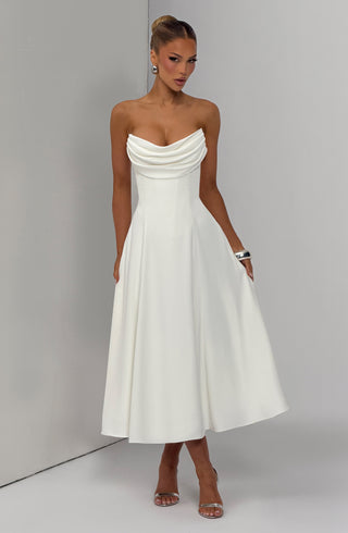 Marlowe Midi Dress - Ivory