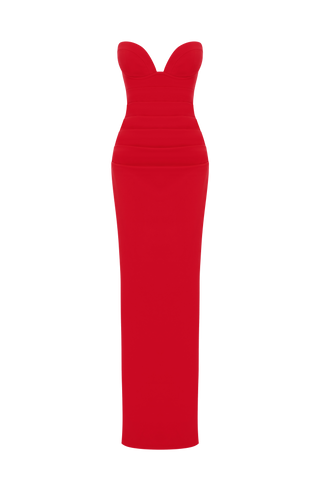 Lindsey Maxi Dress - Red