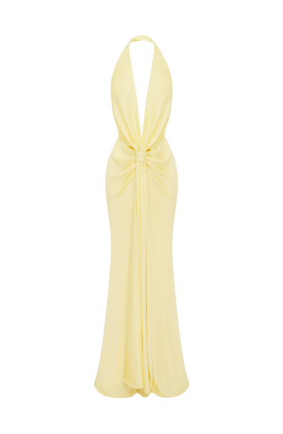 Linette Gown - Lemon