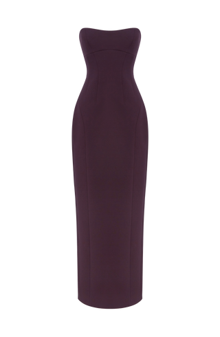 Manon Maxi Dress - Plum