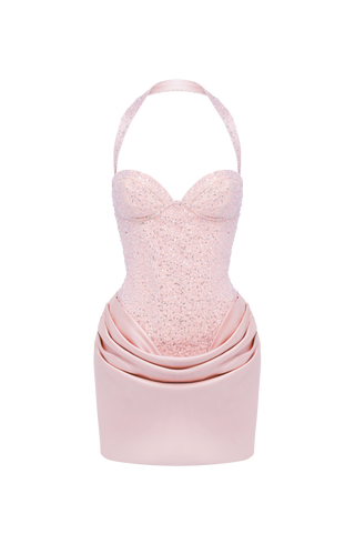 Nour Mini Dress - Blush
