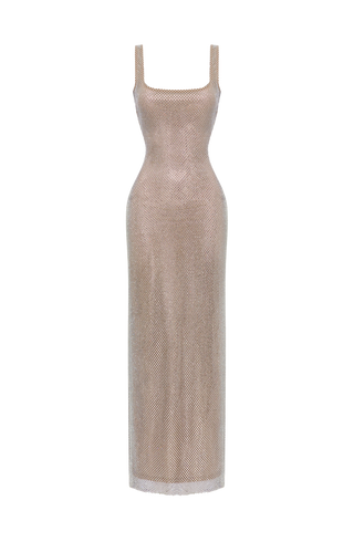 Petra Maxi Dress - Silver