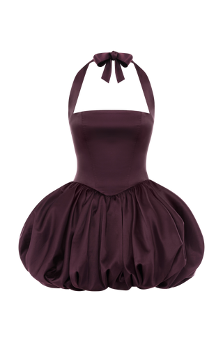 Prudence Mini Dress - Plum