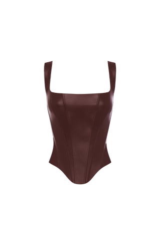 Raisa Corset - Burgundy