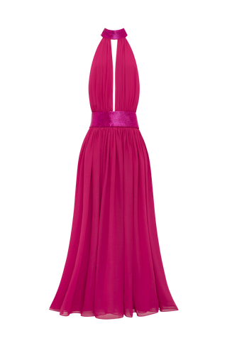 Rosalina Maxi Dress - Raspberry