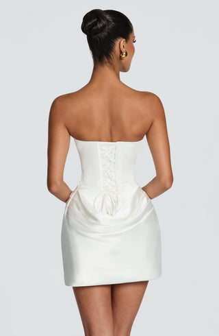 Ella Mini Dress - Ivory