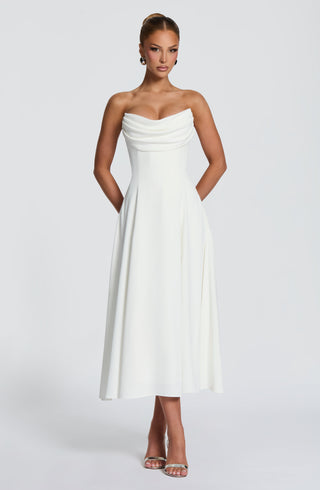 Marlowe Midi Dress - Ivory