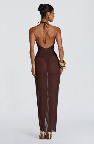 Joni Swimsuit - Plum Brown