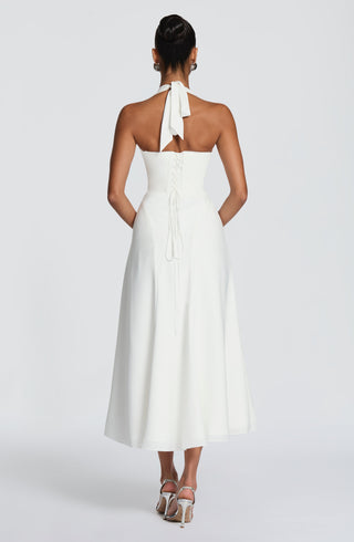 Hayden Midi Dress - Ivory
