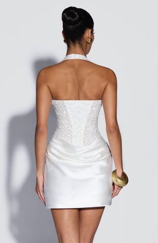Adessa Mini Dress - Ivory