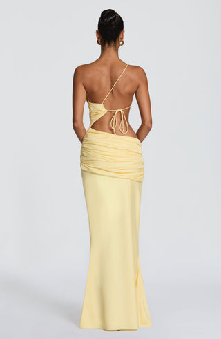 Meadow Maxi Dress - Lemon