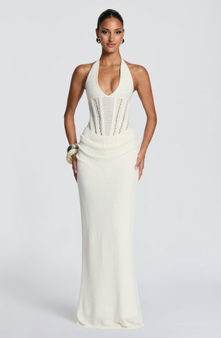 Neeka Maxi Dress - Ivory