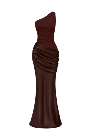 Sadona Maxi Dress - Plum Brown