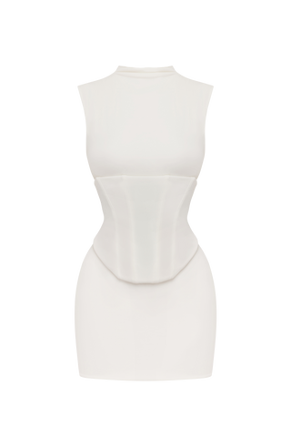 Soline Mini Dress - Ivory