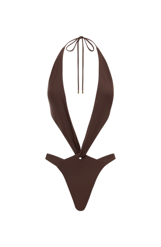 Stella Swimsuit - Plum Brown