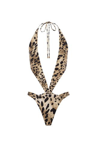 Stella Swimsuit - Leopard Print