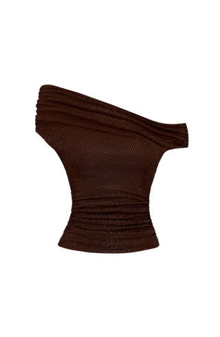 Aveda Top - Plum Brown
