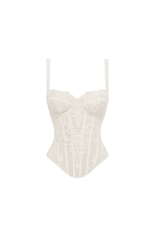 Tansy Corset - Ivory
