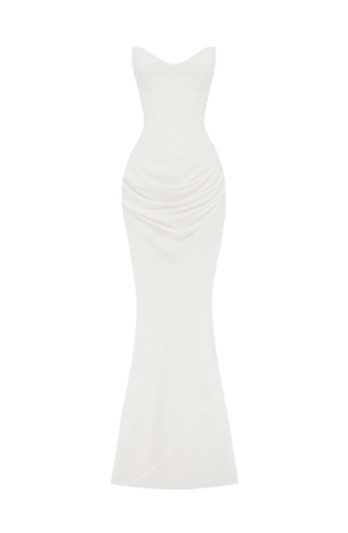 Tindra Maxi Dress - Ivory