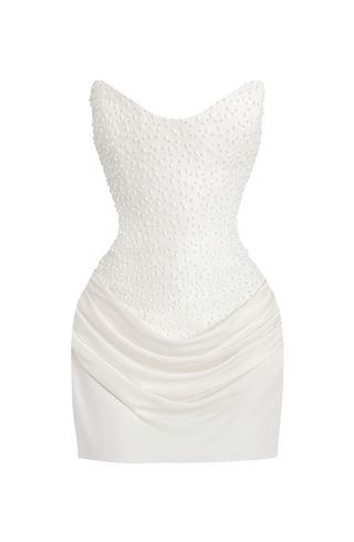 Tindra Mini Dress - Ivory