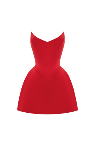 Torin Mini Dress - Red