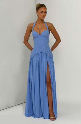 Almira Maxi Dress - Powder Blue