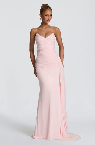 Ashika Maxi Dress - Blush