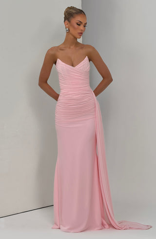 Ashika Maxi Dress - Blush