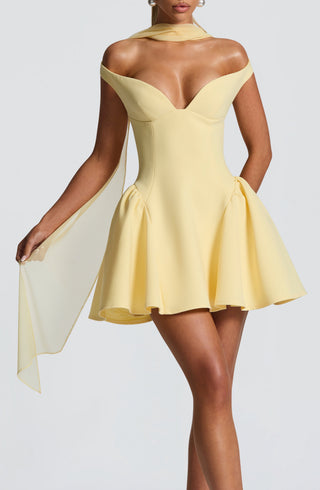 Ayla Scarf - Lemon