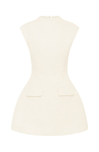 Blake Mini Dress - Ivory