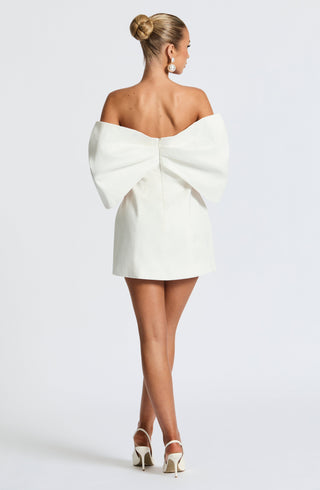 Briella Mini Dress - Ivory