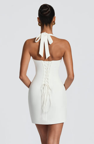 Cassia Mini Dress - Ivory