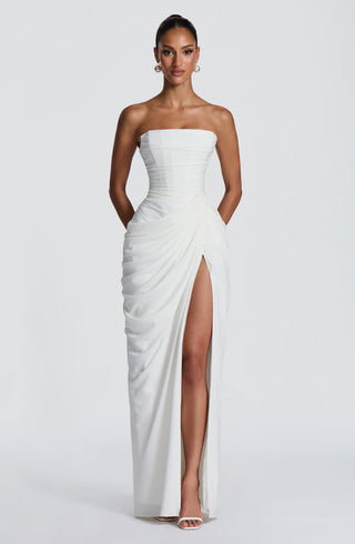 Cyra Maxi Dress - Ivory