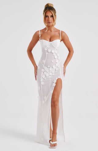 Dalary Maxi Dress - Ivory