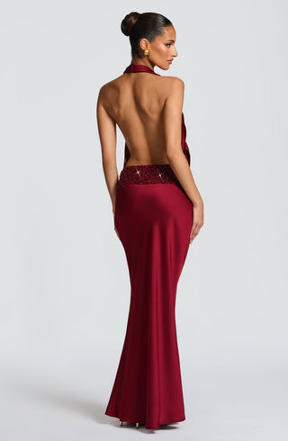 Eleni Bodysuit - Burgundy