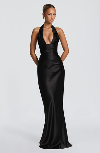 Elowen Maxi Dress - Black