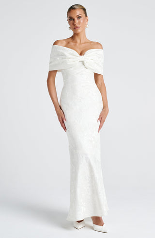 Emberly Maxi Dress - Ivory